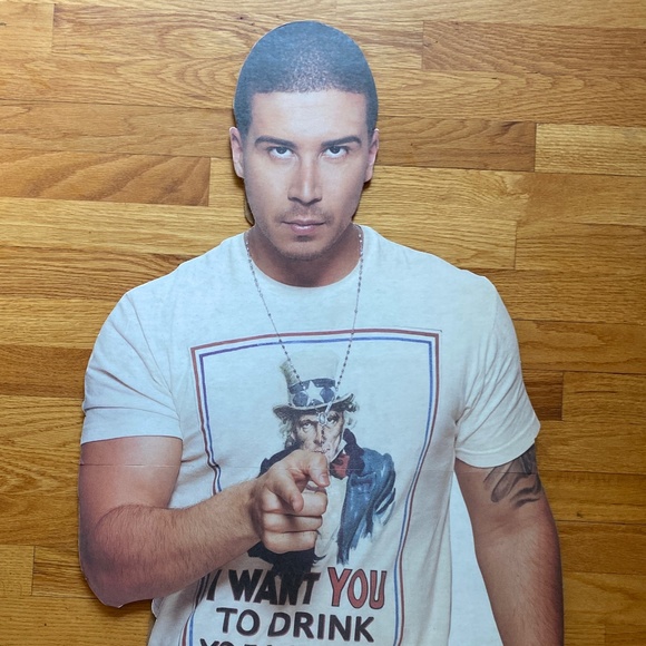 Other Jersey Shore Vinny Life Size Cardboard Cutouts Poshmark
